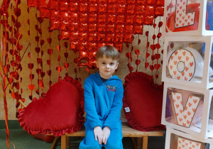 Bal karnawałowo – walentynkowy w grupie V.