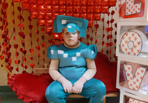 Bal karnawałowo – walentynkowy w grupie V.