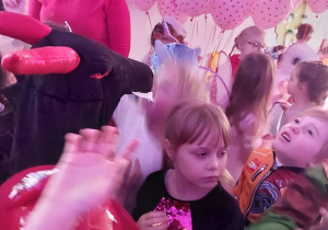 Bal karnawałowo – walentynkowy w grupie V.