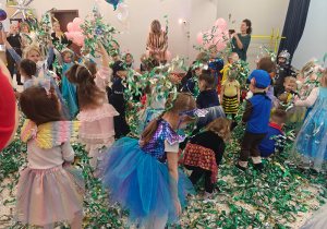 Bal karnawałowy w grupie II