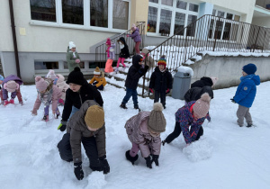 „Zima pełna magii” – projekt edukacyjny w gr. IV