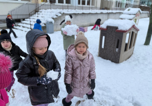 „Zima pełna magii” – projekt edukacyjny w gr. IV
