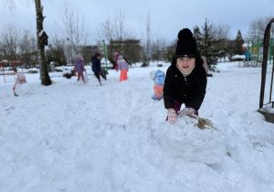 „Zima pełna magii” – projekt edukacyjny w gr. IV