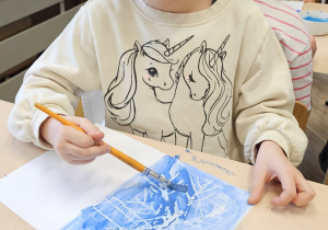 „Zima pełna magii” – projekt edukacyjny w gr. IV