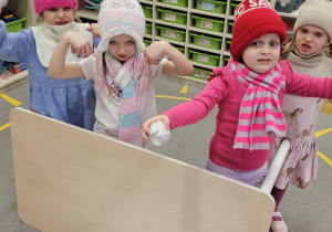 „Zima pełna magii” – projekt edukacyjny w gr. IV - ciąg dalszy