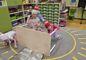 „Zima pełna magii” – projekt edukacyjny w gr. IV - ciąg dalszy