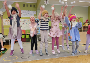 „Zima pełna magii” – projekt edukacyjny w gr. IV - ciąg dalszy