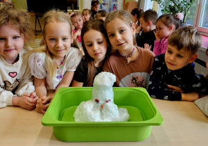 „Zima pełna magii” – projekt edukacyjny w gr. IV - ciąg dalszy