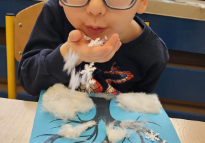 „Mali badacze zimy” – podsumowanie projektu w gr. I