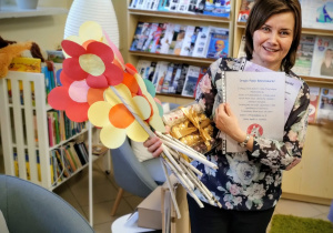 W bibliotece gościliśmy – wielki świat książek odkryliśmy - grupa X.