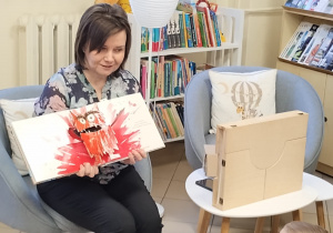 W bibliotece gościliśmy – wielki świat książek odkryliśmy - grupa X.