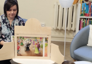 W bibliotece gościliśmy – wielki świat książek odkryliśmy - grupa X.