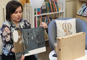 W bibliotece gościliśmy – wielki świat książek odkryliśmy - grupa X.