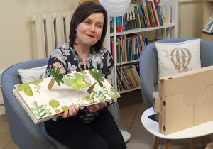 W bibliotece gościliśmy – wielki świat książek odkryliśmy - grupa X.