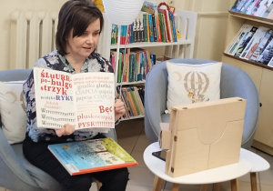 W bibliotece gościliśmy – wielki świat książek odkryliśmy - grupa X.