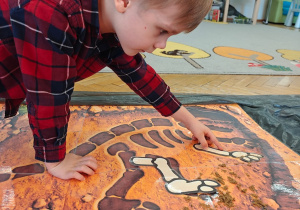 "Tajemnice prehistorycznego świata dinozaurów"-czyli projekt edukacyjny w grupie II