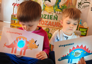 "Tajemnice prehistorycznego świata dinozaurów"-czyli projekt edukacyjny w grupie II