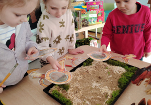 "Tajemnice prehistorycznego świata dinozaurów"-czyli projekt edukacyjny w grupie II