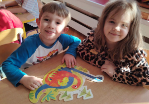 "Tajemnice prehistorycznego świata dinozaurów"-czyli projekt edukacyjny w grupie II