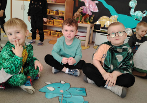 "Tajemnice prehistorycznego świata dinozaurów"-czyli projekt edukacyjny w grupie II