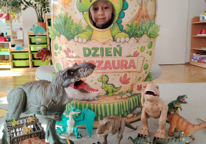 "Tajemnice prehistorycznego świata dinozaurów"-czyli projekt edukacyjny w grupie II