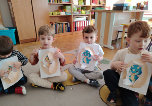 "Tajemnice prehistorycznego świata dinozaurów"-czyli projekt edukacyjny w grupie II