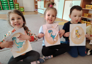 "Tajemnice prehistorycznego świata dinozaurów"-czyli projekt edukacyjny w grupie II