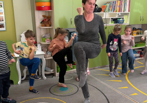 Kinezjologia Edukacyjna wg. Paula Dennisona- zajęcia koleżeńskie gr. IV i VI