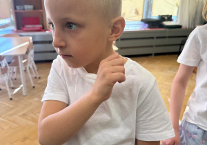 Kinezjologia Edukacyjna wg. Paula Dennisona- zajęcia koleżeńskie gr. IV i VI