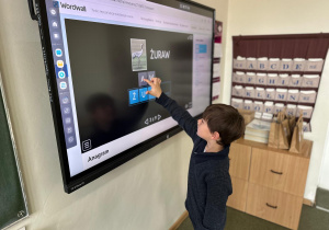 Wizyta starszaków w szkole