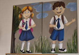 Wizyta starszaków w szkole