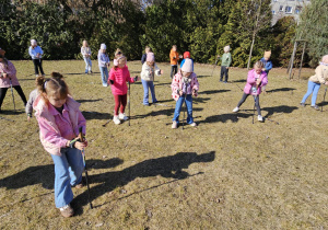 „Kijki w małych rączkach” – Nordic Walking dla przedszkolaków – gr. IV