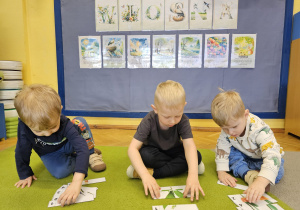 Powitanie wiosny w grupie maluszków- grupa I