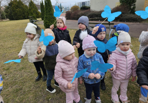 Powitanie wiosny w grupie maluszków- grupa I
