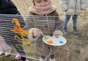 Powitanie wiosny w grupie maluszków- grupa I