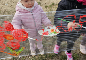 Powitanie wiosny w grupie maluszków- grupa I