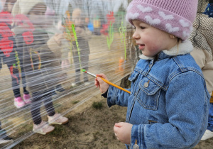 Powitanie wiosny w grupie maluszków- grupa I