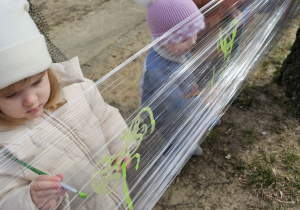 Powitanie wiosny w grupie maluszków- grupa I