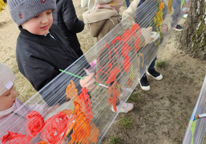 Powitanie wiosny w grupie maluszków- grupa I