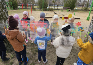 Powitanie wiosny w grupie maluszków- grupa I