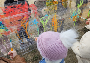 Powitanie wiosny w grupie maluszków- grupa I