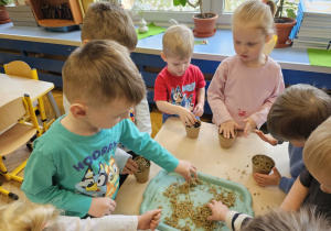 Powitanie wiosny w grupie maluszków- grupa I