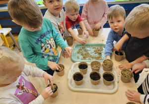 Powitanie wiosny w grupie maluszków- grupa I