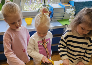 Powitanie wiosny w grupie maluszków- grupa I