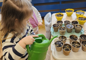 Powitanie wiosny w grupie maluszków- grupa I