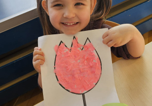 Powitanie wiosny w grupie maluszków- grupa I