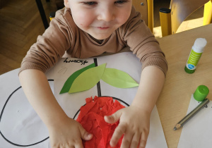 Powitanie wiosny w grupie maluszków- grupa I