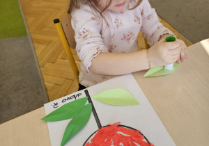 Powitanie wiosny w grupie maluszków- grupa I