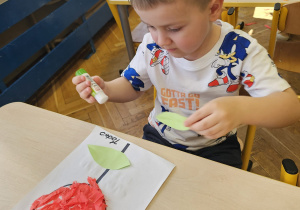 Powitanie wiosny w grupie maluszków- grupa I