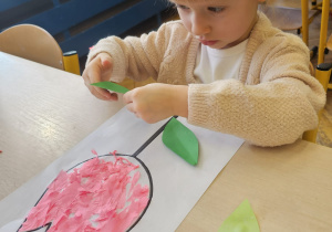 Powitanie wiosny w grupie maluszków- grupa I